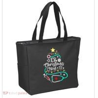 ER Christmas Crew Emergency Room Nurse ER Techs Secretary Tote Bag thumb 2