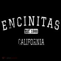 Encinitas California CA Vintage stage athletic style T-Shirt thumb 7