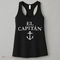 El Capitan Captain Anchor Boat & Sail Women's Tank Top thumb 3