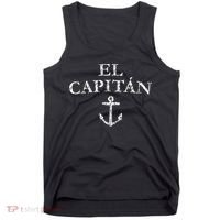 El Capitan Captain Anchor Boat & Sail Tank Top thumb 0