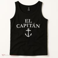 El Capitan Captain Anchor Boat & Sail Tank Top thumb 2