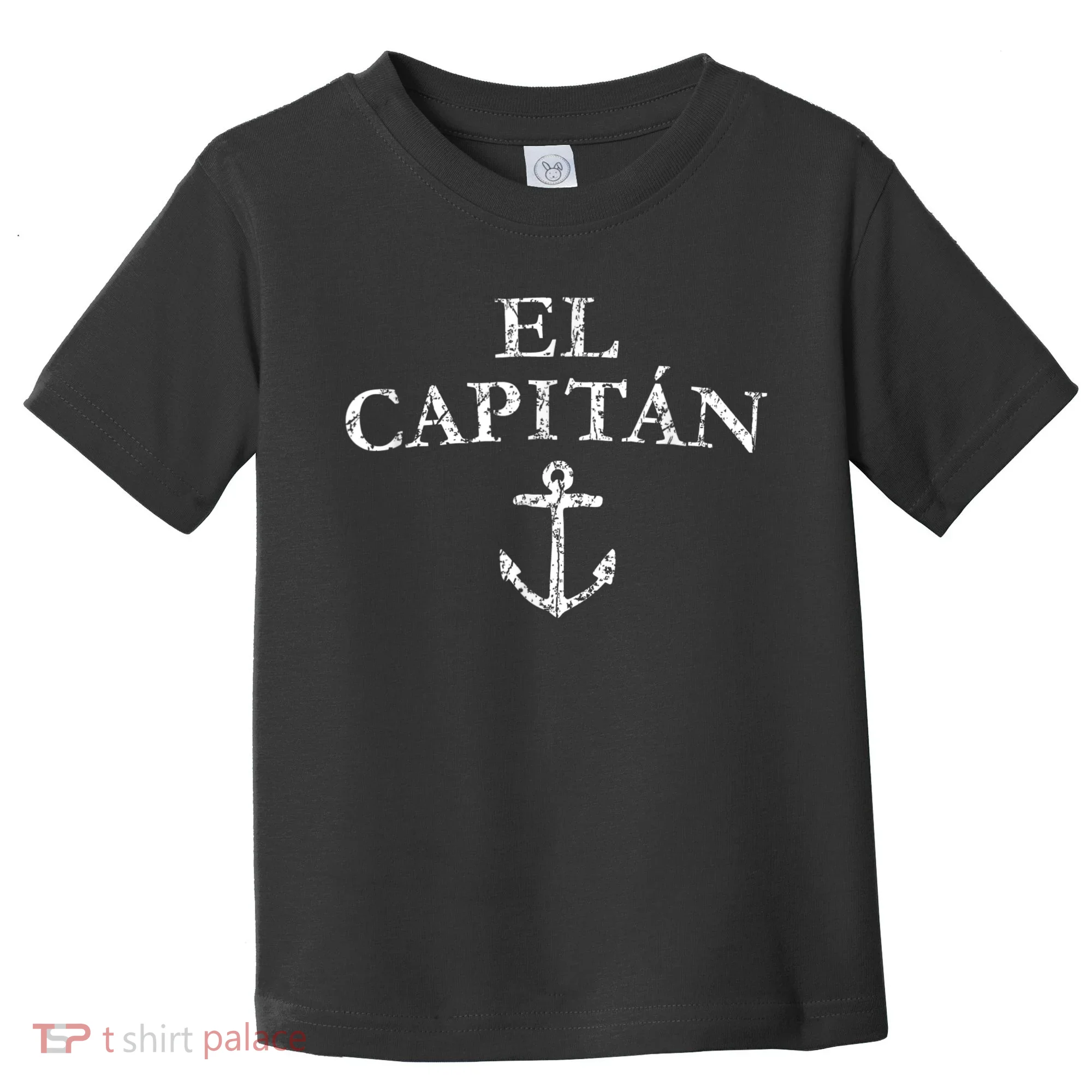 El Capitan Captain Anchor Boat & Sail Toddler T-Shirt