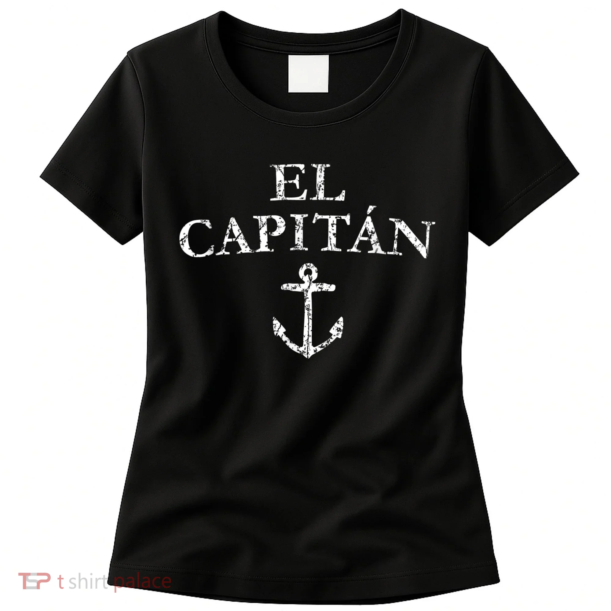 El Capitan Captain Anchor Boat & Sail Women's T-Shirt