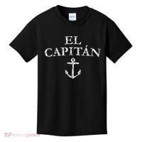 El Capitan Captain Anchor Boat & Sail Kids T-Shirt thumb 0