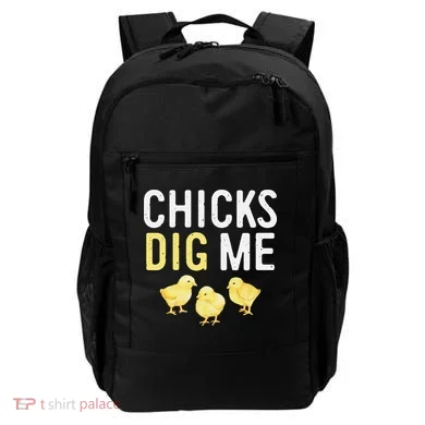 Easter Chicks Dig Me Watercolor Backpack