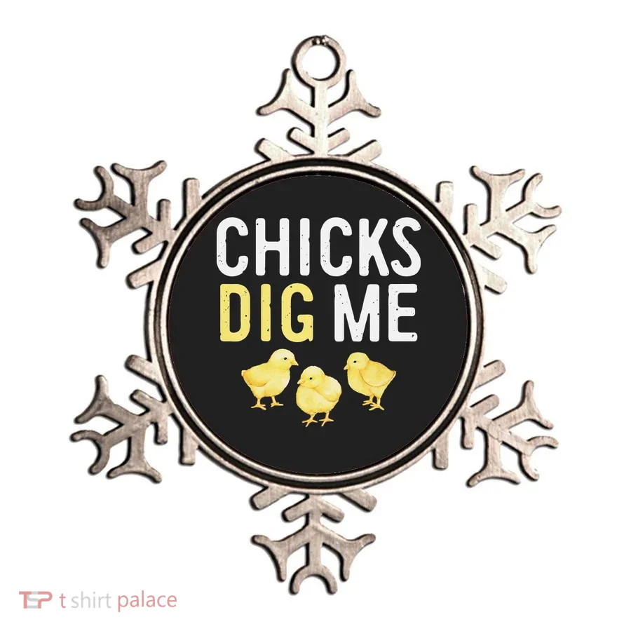 Easter Chicks Dig Me Watercolor Ornament