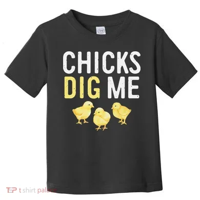 Easter Chicks Dig Me Watercolor Toddler T-Shirt