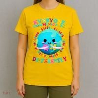 Everyone Communicated Differently Autism Awareness Acceptance T-Shirt thumb 4