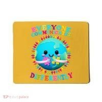 Everyone Communicated Differently Autism Awareness Acceptance Mousepad thumb 0