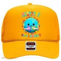 Everyone Communicated Differently Autism Awareness Acceptance Hat thumb 0