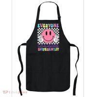 Everyone Communicates Differently Autism Awareness Teacher Apron thumb 0