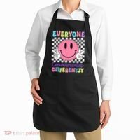 Everyone Communicates Differently Autism Awareness Teacher Apron thumb 2