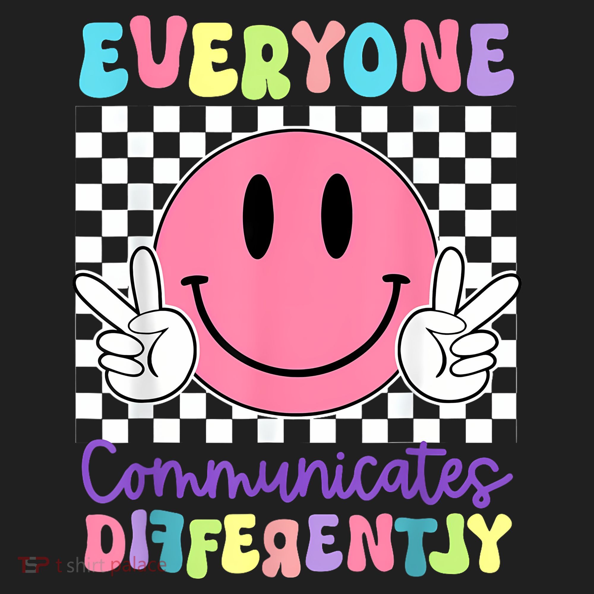 Everyone Communicates Differently Autism Awareness Teacher Tumbler