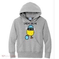 Easter Chicks Dig Me Cute Boy Teens Kids Hoodie thumb 0