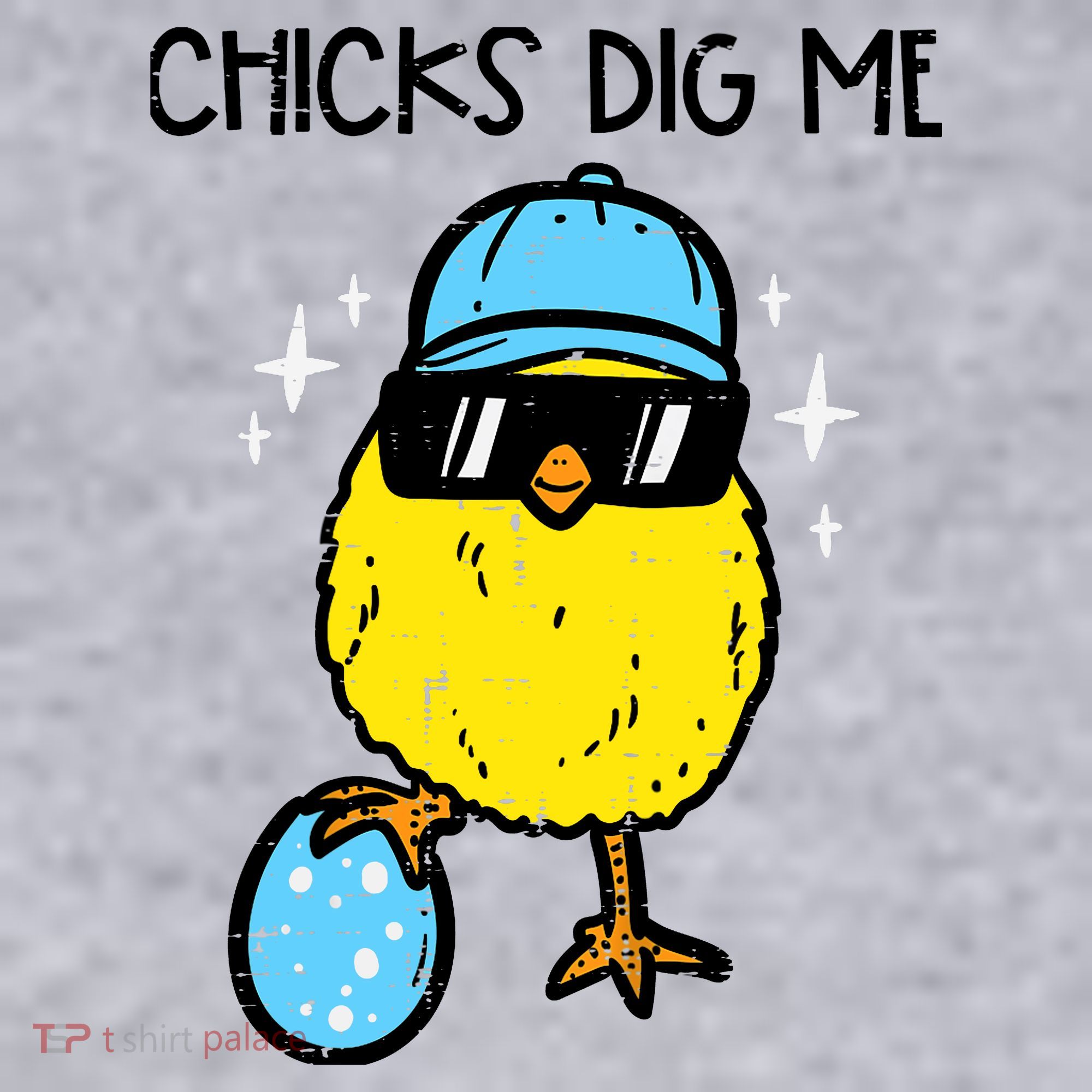 Easter Chicks Dig Me Cute Boy Teens Women's Sweatshirt