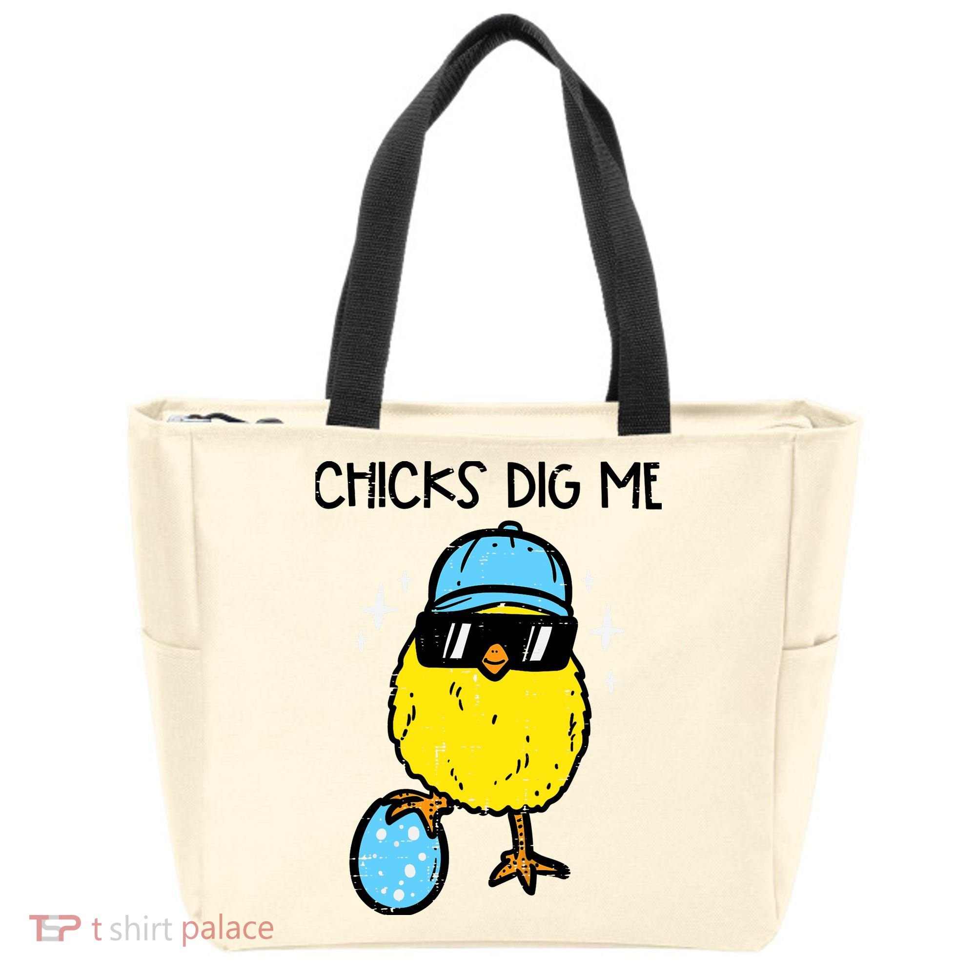 Easter Chicks Dig Me Cute Boy Teens Tote Bag