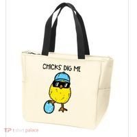Easter Chicks Dig Me Cute Boy Teens Tote Bag thumb 3