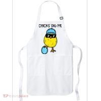 Easter Chicks Dig Me Cute Boy Teens Apron thumb 0