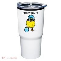 Easter Chicks Dig Me Cute Boy Teens Tumbler thumb 0