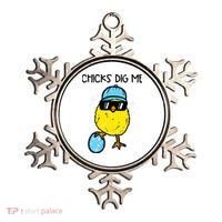 Easter Chicks Dig Me Cute Boy Teens Ornament thumb 0