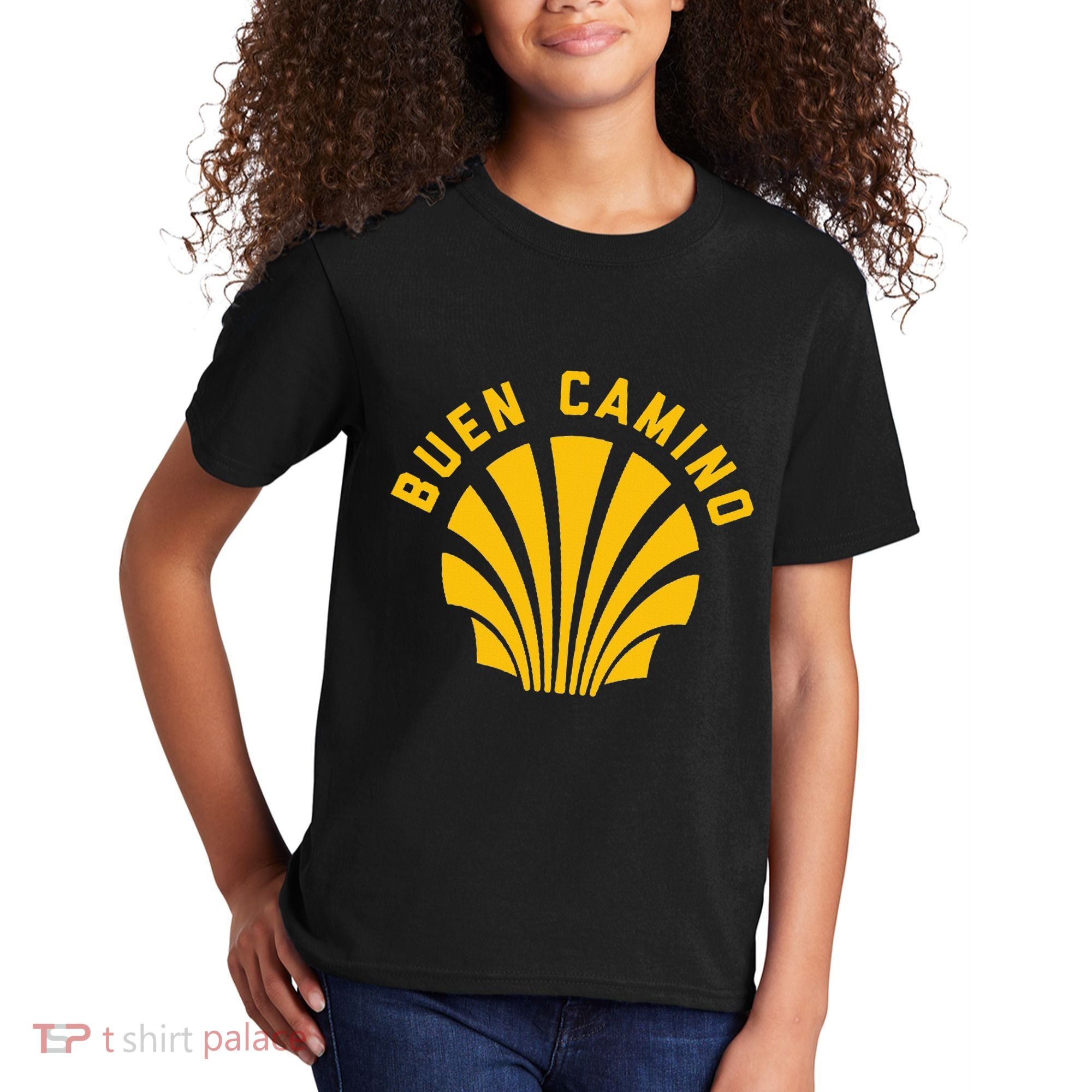 El Camino De Santiago Buen Camino Kids T-Shirt