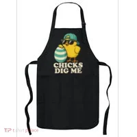 Easter Chicks Dig Me Cute Egg Hunt Gift Apron thumb 0