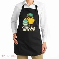 Easter Chicks Dig Me Cute Egg Hunt Gift Apron thumb 2