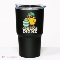 Easter Chicks Dig Me Cute Egg Hunt Gift Tumbler thumb 0