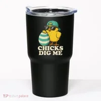Easter Chicks Dig Me Cute Egg Hunt Gift Tumbler thumb 0