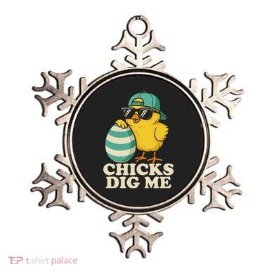 Easter Chicks Dig Me Cute Egg Hunt Gift Ornament