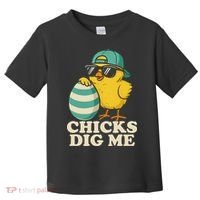 Easter Chicks Dig Me Cute Egg Hunt Gift Toddler T-Shirt thumb 0