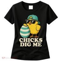 Easter Chicks Dig Me Cute Egg Hunt Gift Women's T-Shirt thumb 0