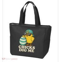 Easter Chicks Dig Me Cute Egg Hunt Gift Tote Bag thumb 3