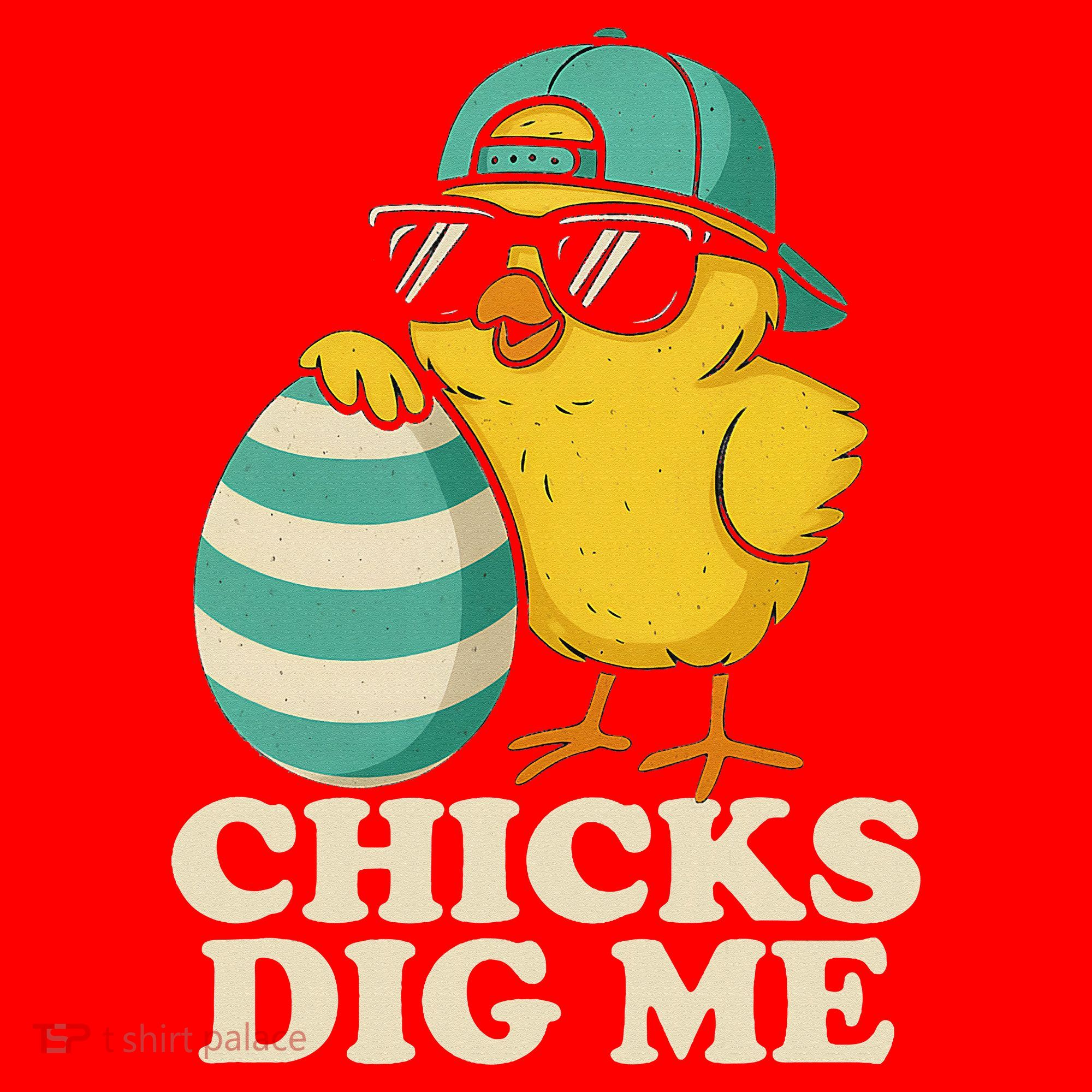 Easter Chicks Dig Me Cute Egg Hunt Gift Santa Hat