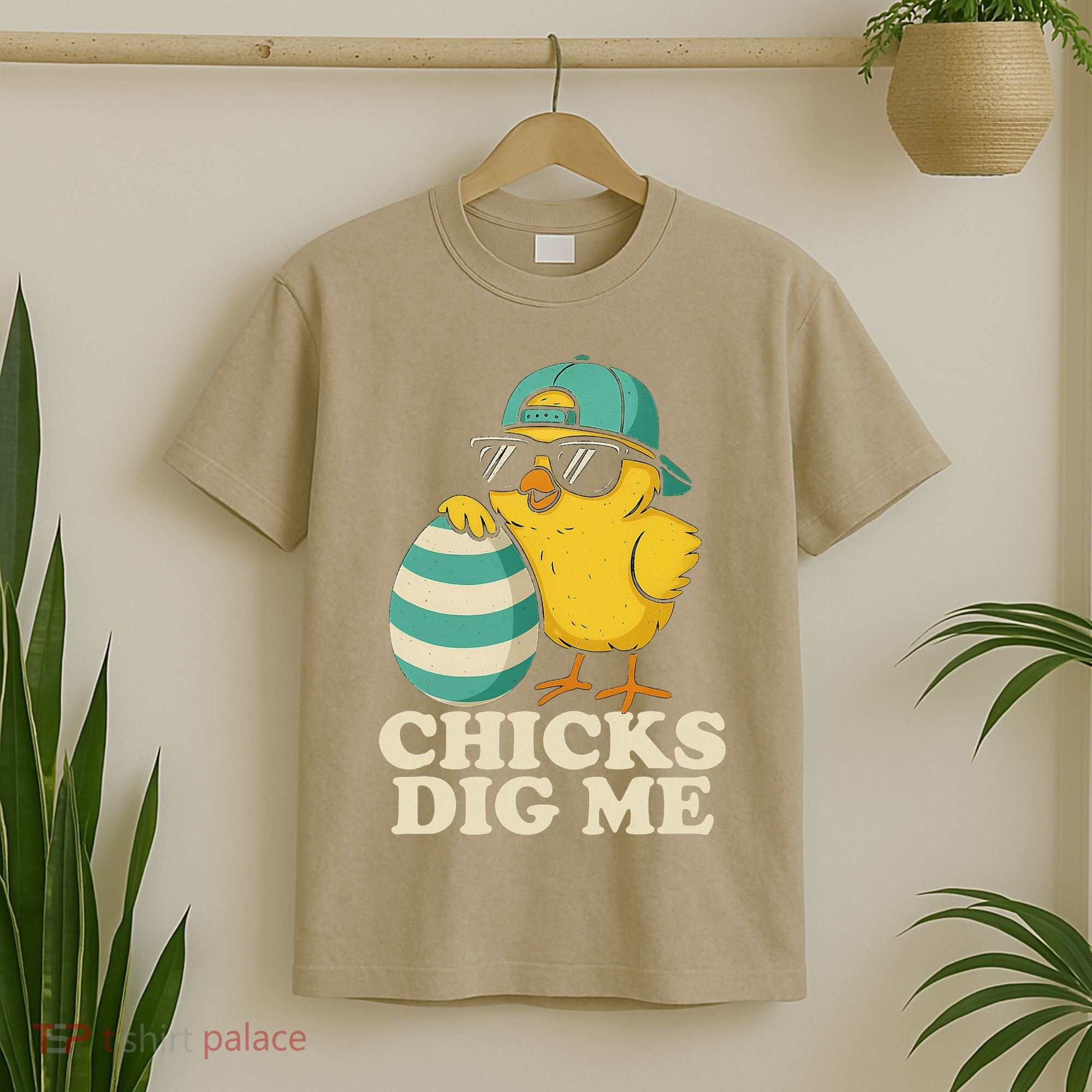 Easter Chicks Dig Me Cute Egg Hunt Gift T-Shirt