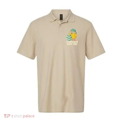 Easter Chicks Dig Me Cute Egg Hunt Gift Polo