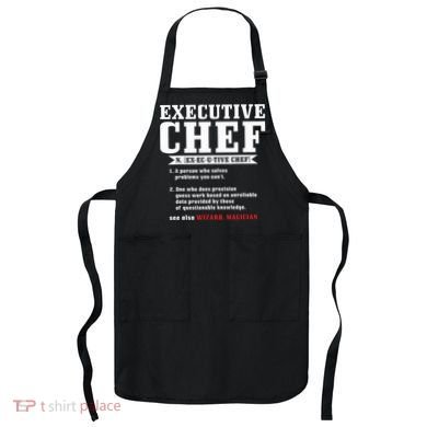 Executive Chef Definition Funny Chef Cook Cooking Apron