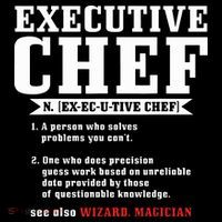 Executive Chef Definition Funny Chef Cook Cooking Apron thumb 3