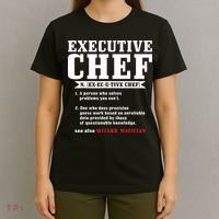 Executive Chef Definition Funny Chef Cook Cooking T-Shirt thumb 4