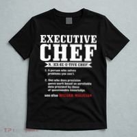 Executive Chef Definition Funny Chef Cook Cooking T-Shirt thumb 5