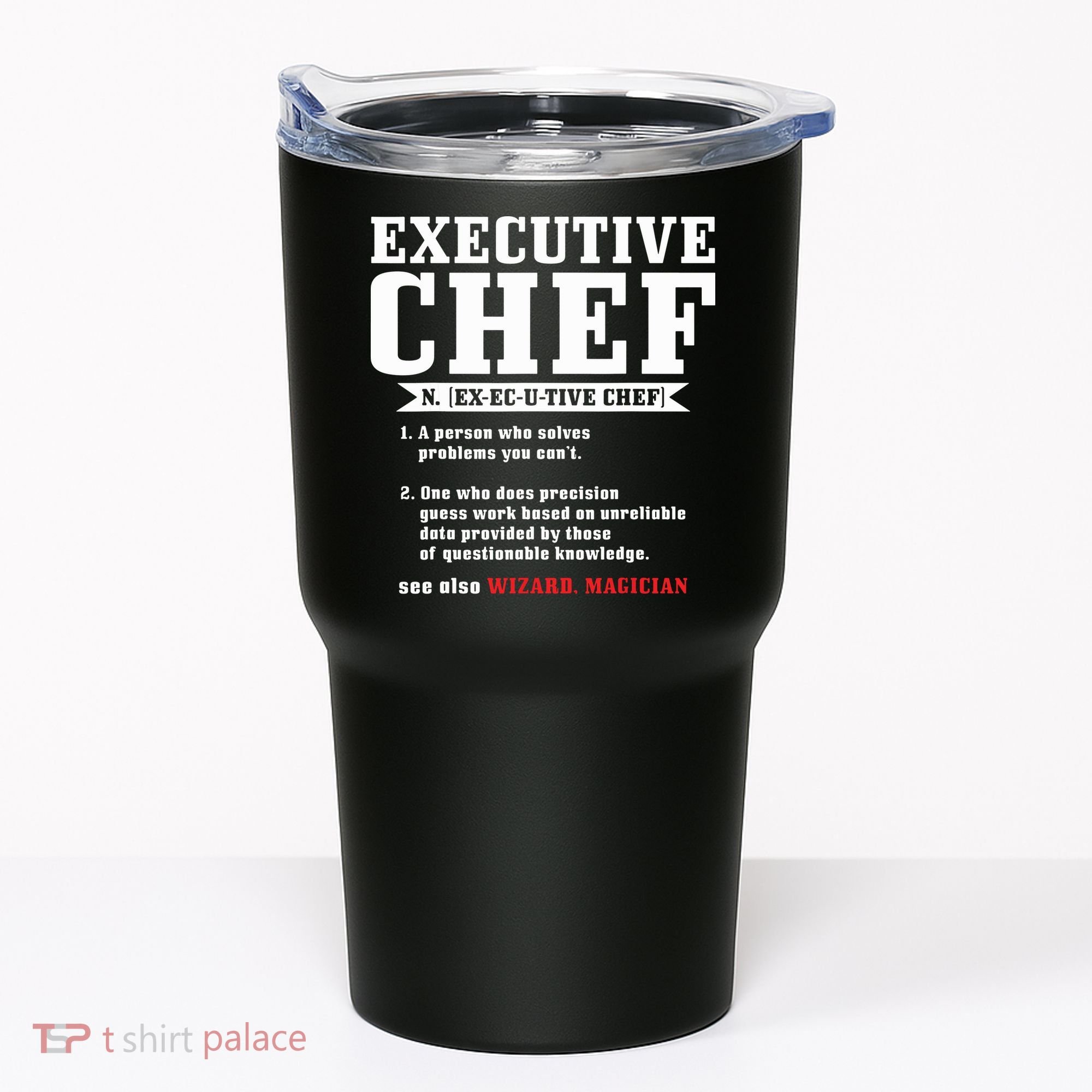Executive Chef Definition Funny Chef Cook Cooking Tumbler