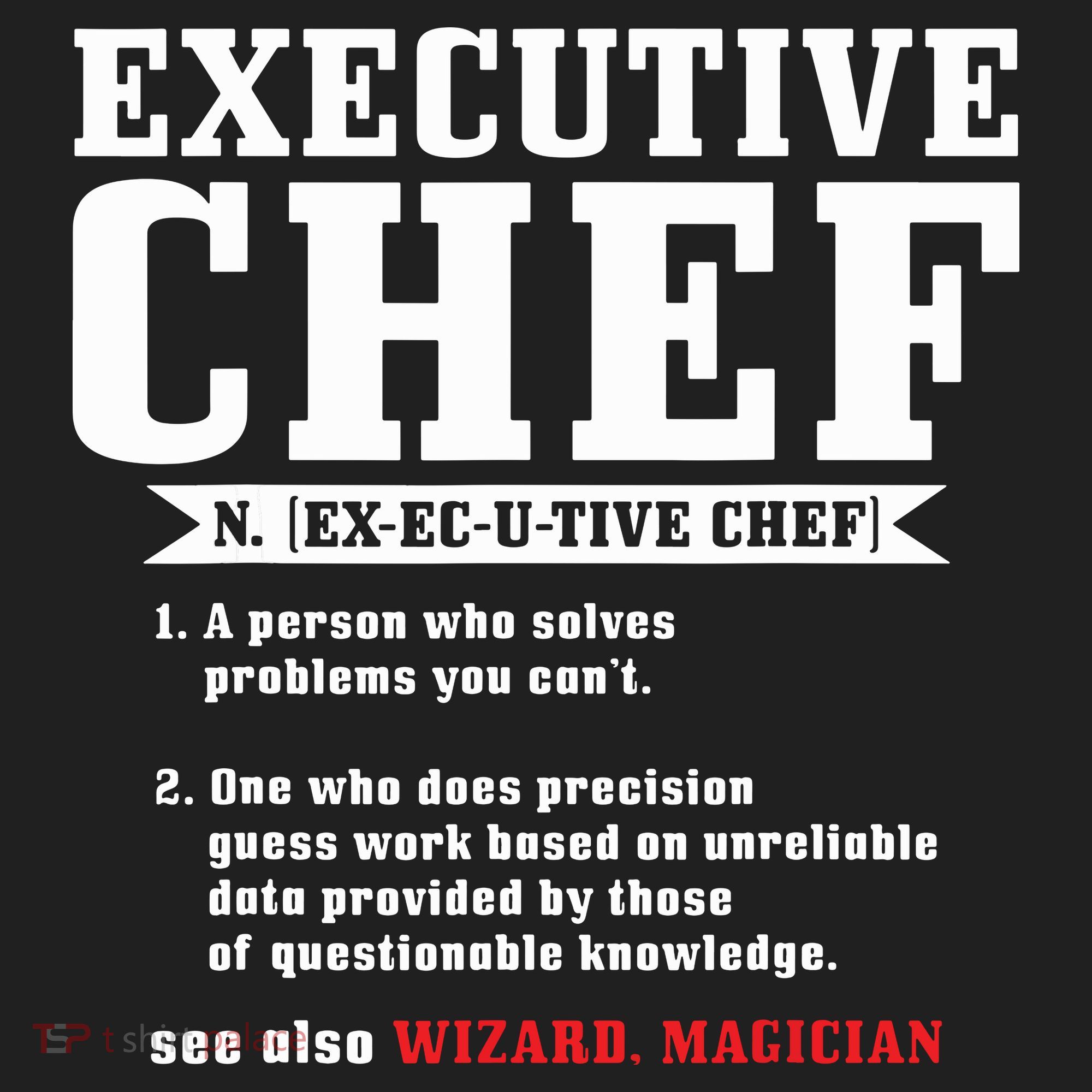 Executive Chef Definition Funny Chef Cook Cooking Tumbler