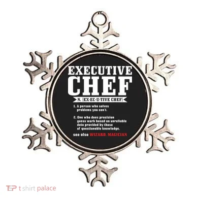Executive Chef Definition Funny Chef Cook Cooking Ornament