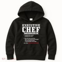 Executive Chef Definition Funny Chef Cook Cooking Kids Hoodie thumb 0