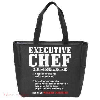 Executive Chef Definition Funny Chef Cook Cooking Tote Bag