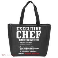 Executive Chef Definition Funny Chef Cook Cooking Tote Bag thumb 0