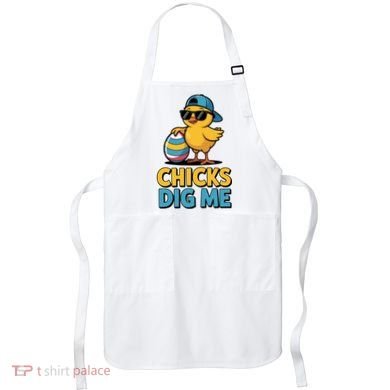 Easter Chicks Dig Me Cute Egg Hunt Apron
