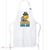 Easter Chicks Dig Me Cute Egg Hunt Apron thumb 0