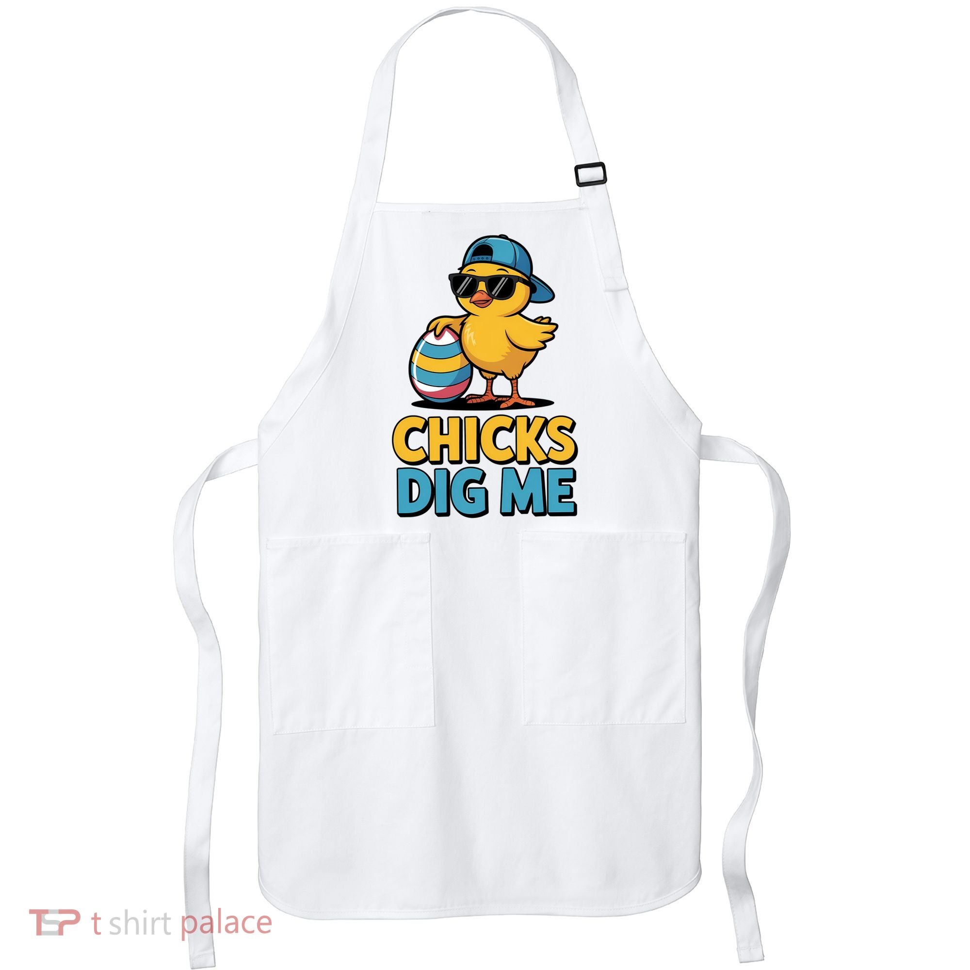 Easter Chicks Dig Me Cute Egg Hunt Apron