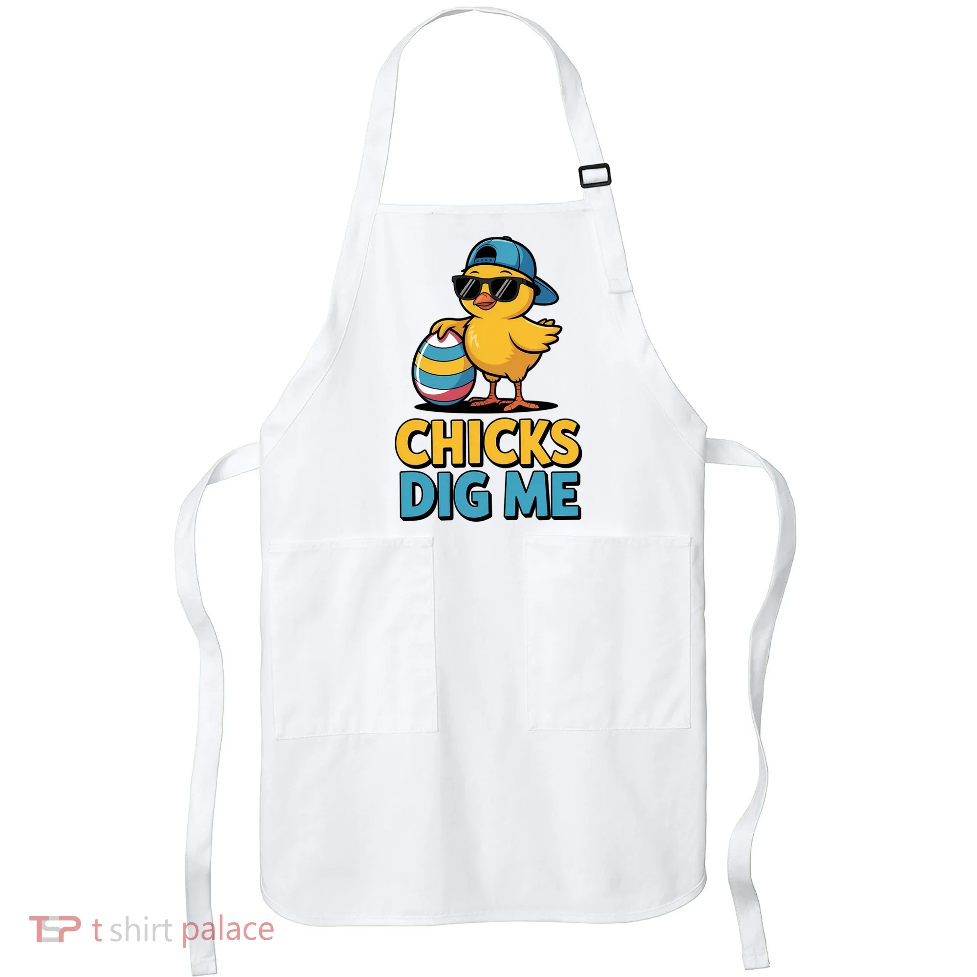 Easter Chicks Dig Me Cute Egg Hunt Apron